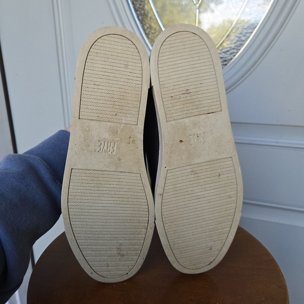Frye Black Shearling Sneakers - Picture 6 of 11